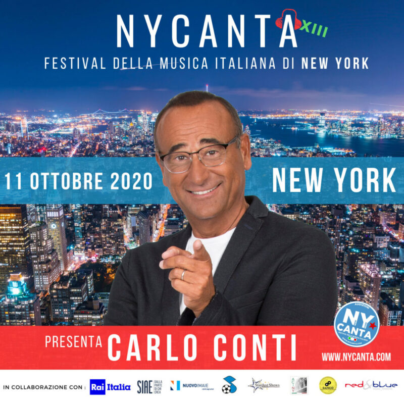 New York Canta 2020 col presentatore Carlo Conti