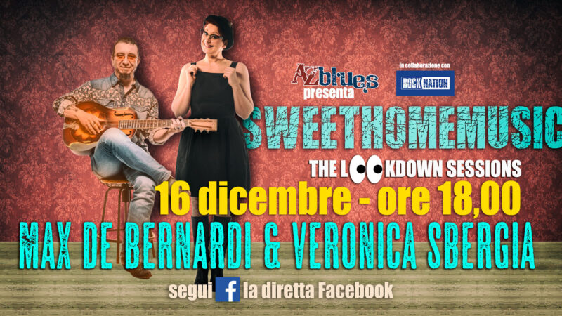 Max&Veronica, live Facebook streaming con #SweetHomeMusic, domani ore 18:00
