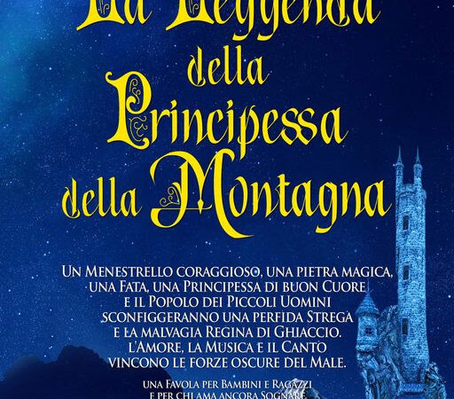 E’ disponibile su Amazon “La leggenda della principessa della montagna”, il nuovo libro di Paolo Menconi