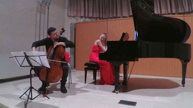 Atelier Musicale: canti e sonate per violoncello e pianoforte di Pizzetti, Debussy e Šostakóvič con il duo Gabrieli-Rigamonti sabato 8 ottobre alla Camera del Lavoro di Milano
