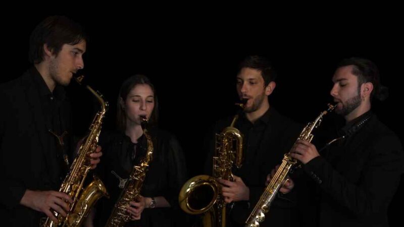 Viaggio nella musica contemporanea europea  con l’Amat Sax Quartet  sabato 17 febbraio alla Camera del Lavoro di Milano
